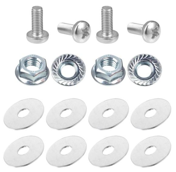 4x Screws M8x20 + 4x Nuts + 8x Washers - Vis Viti Tornillos Schrauben Parafusos