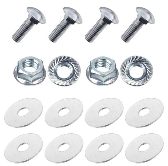 4x Screws M8x40 + 4x Nuts + 8x Washers - Vis Viti Tornillos Schrauben Parafusos