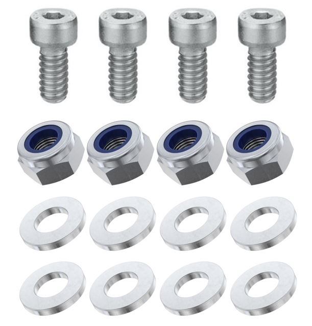 4x Screws M8x16 - M8 Vis Viti Tornillos Schrauben Parafusos 拧紧 पेंच vida śruba