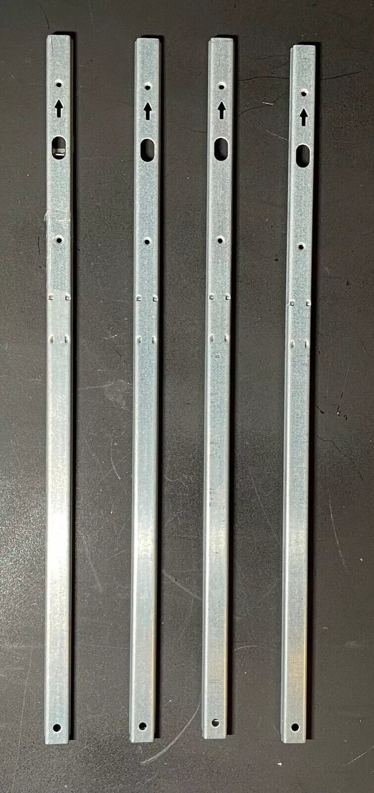 4x IKEA Alex Drawer Slides in Steel, Part 10060746