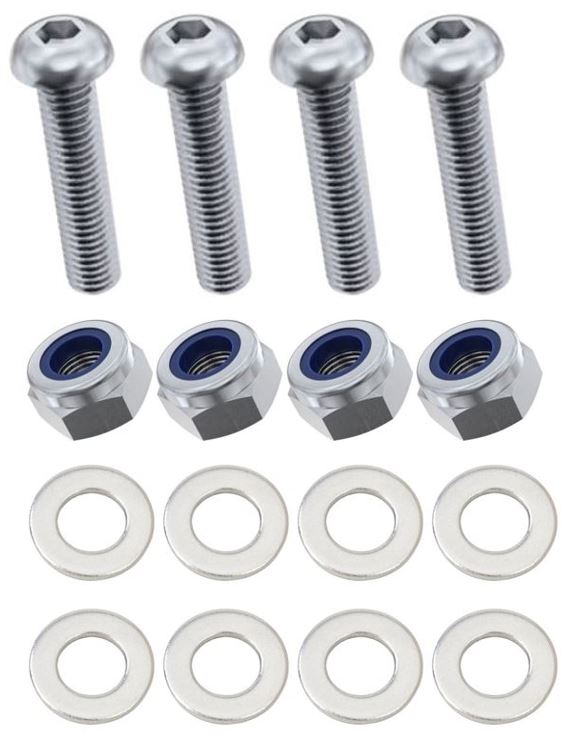 4x Screws M8x65 - M8 Vis Viti Tornillos Schrauben Parafusos 拧紧 पेंच vida śruba