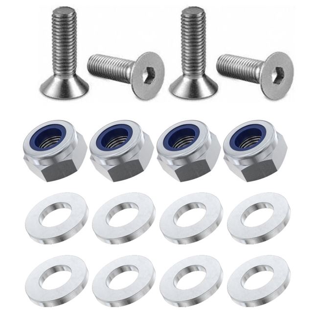 4x Screws M8x20 - M8 Vis Viti Tornillos Schrauben Parafusos 拧紧 पेंच vida śruba