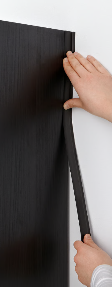 Replacement L-shaped profile 10058751, length 1970mm. Finishing trim piece for corners on IKEA PAX wardrobes or METOD kitchen cabinets.