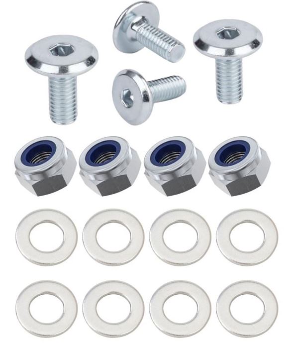 4x Screws M8x20 - M8 Vis Viti Tornillos Schrauben Parafusos 拧紧 पेंच vida śruba