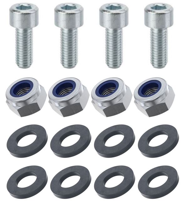 4x Screws M10x25 - M10 Vis Viti Tornillos Schrauben Parafusos 拧紧 पेंच vida śruba
