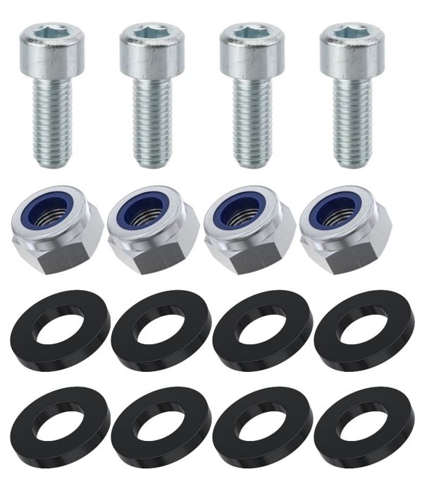 4x Screws M10x25 - M10 Vis Viti Tornillos Schrauben Parafusos 拧紧 पेंच vida śruba