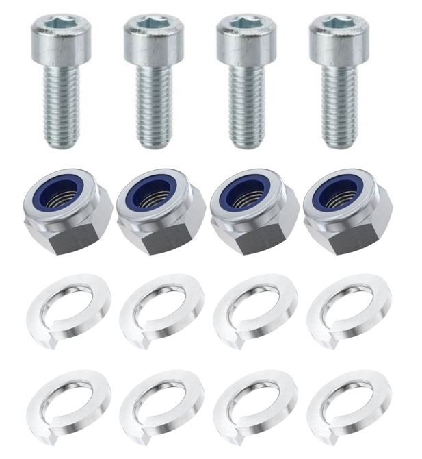 4x Screws M10x25 - M10 Vis Viti Tornillos Schrauben Parafusos 拧紧 पेंच vida śruba