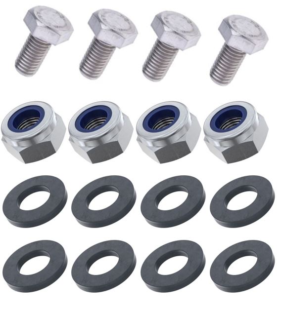 4x Screws M10x20 - M10 Vis Viti Tornillos Schrauben Parafusos 拧紧 पेंच vida śruba