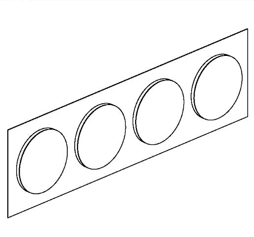 Cover Cap Set ⌀14x0.9mm - Cache-vis Tapa Tapón Abdeckkappe ⌀14 x 0.9