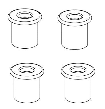 IKEA 10098453 Shaft ø30/23x16 - Axe Eje Asse Welle Eixo ø30/23x16mm