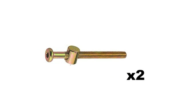 Bed screws #6 6mm 6x60mm 6x 60mm M6 Ø1/4" x 2 3/8"