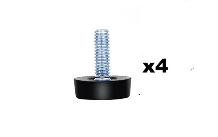 Chair feet screw in #8 8mm 8x33mm 8x 33mm M8 Ø5/16" x 1 5/16"