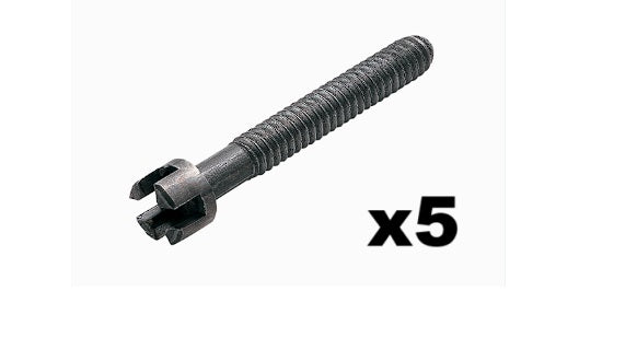 Spare folding bed screws #6 6mm 6x60mm 6x 60mm M6 Ø1/4" x 2 3/8"