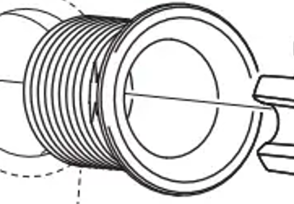 Sketch of the IKEA overflow connector 10097231