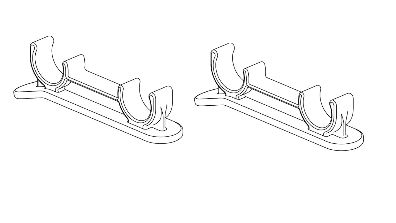 IKEA 10098446 Lock Clip Arm ø23x75mm - Bras Clip Verrouillage Brazo Clip Cierre