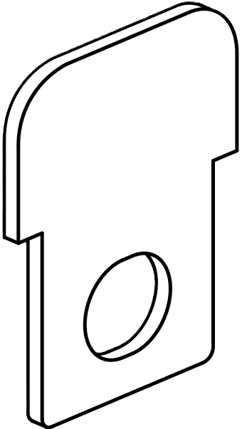 Croquis de la pièce détachée IKEA 10060815