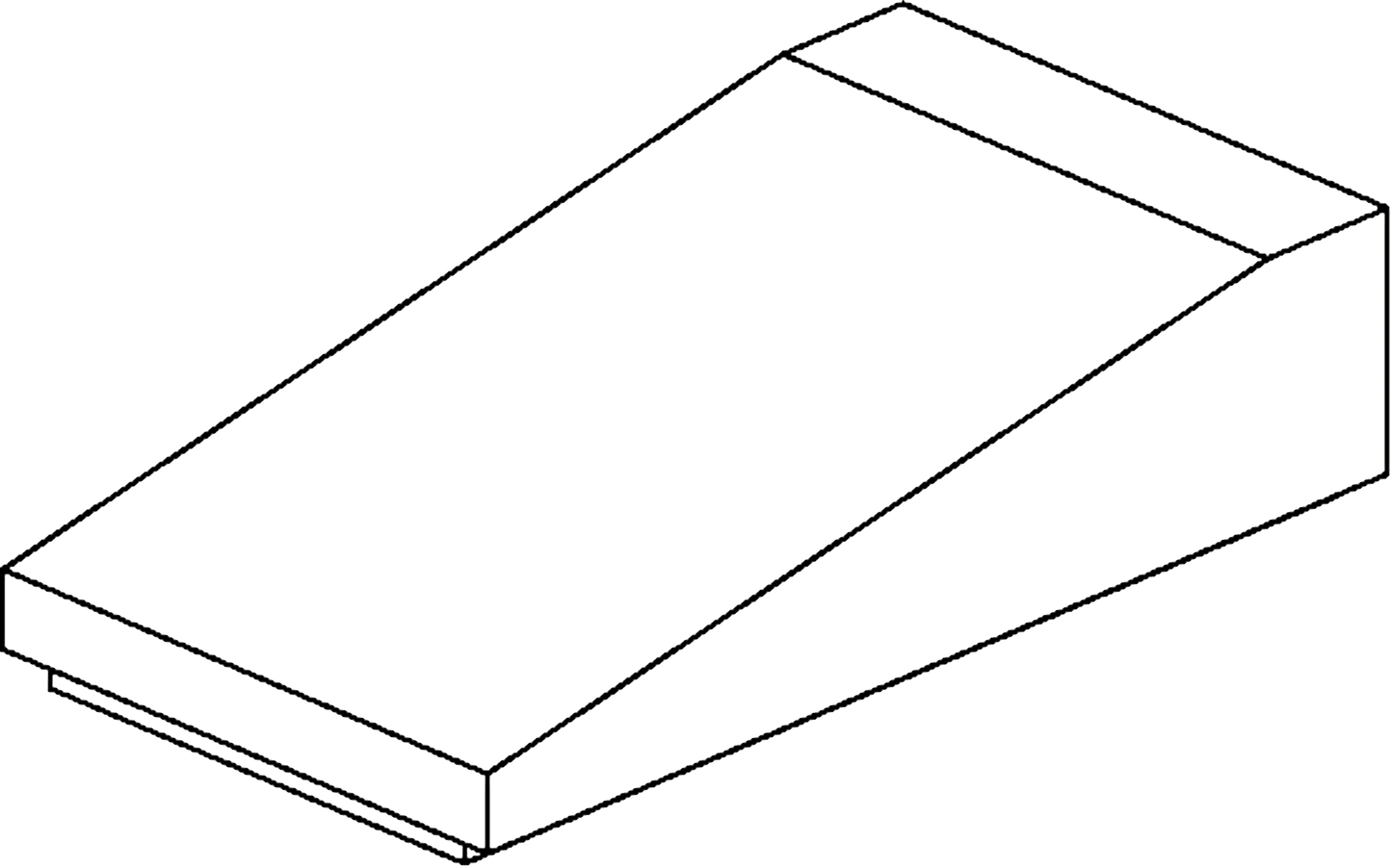 Croquis de la pièce détachée IKEA 104855