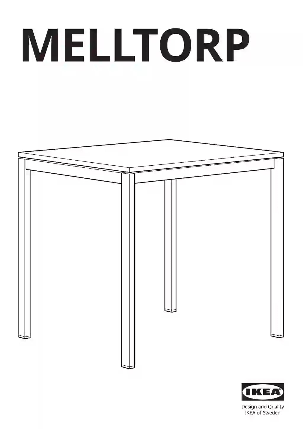 IKEA MELLTORP • AA-1002303-12