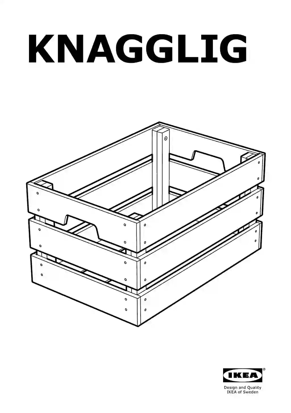 IKEA KNAGGLIG • AA-1159337-4