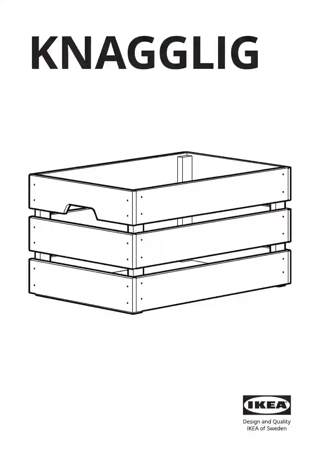 IKEA KNAGGLIG • AA-1159337-5