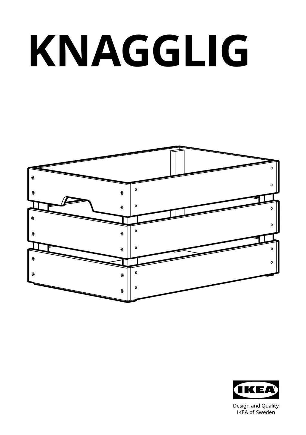 IKEA KNAGGLIG • AA-1159337-7
