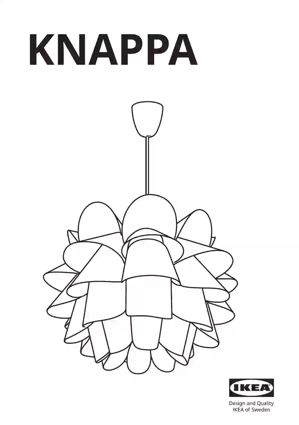 IKEA KNAPPA • AA-123376-9