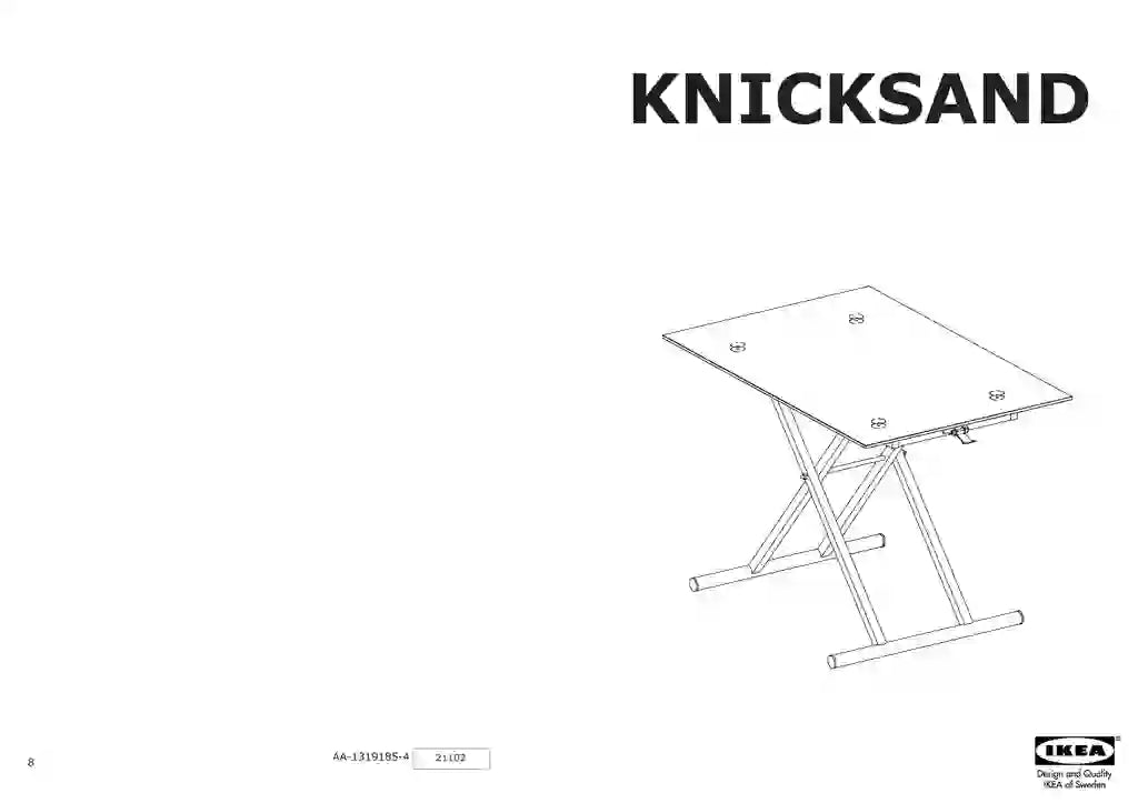 IKEA KNICKSAND • AA-1319185-4