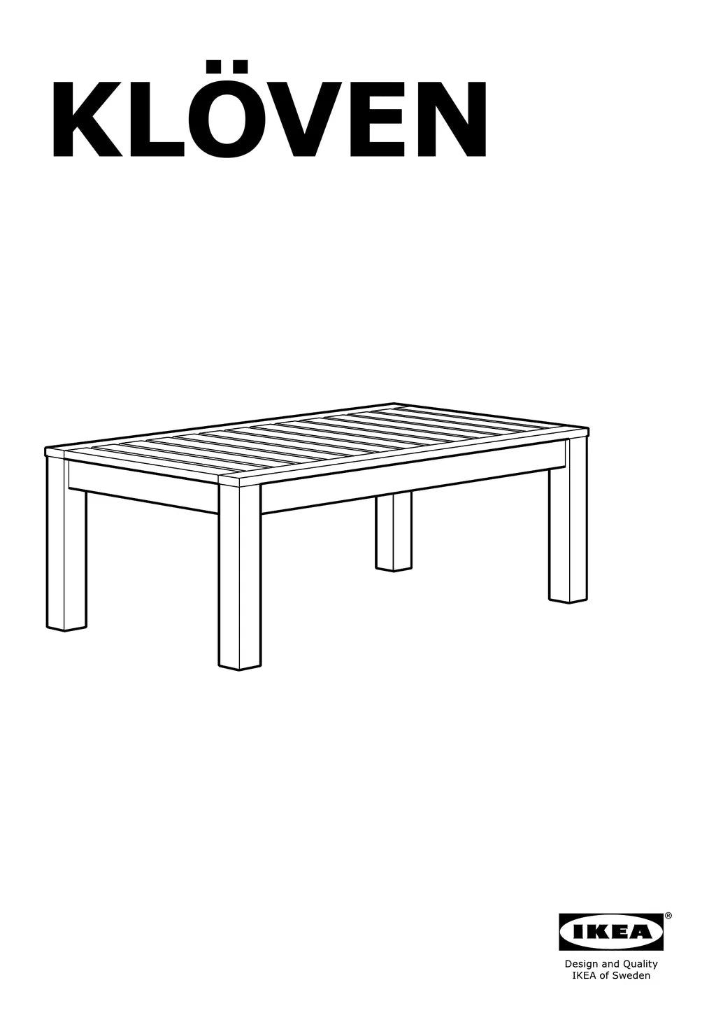 IKEA KLÖVEN • AA-1555520-2