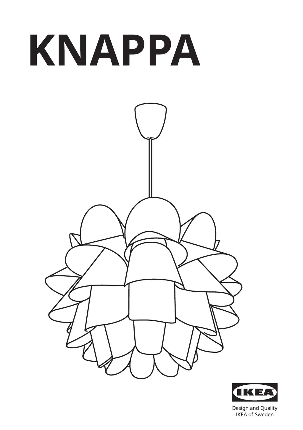 IKEA KNAPPA • AA-178323-7