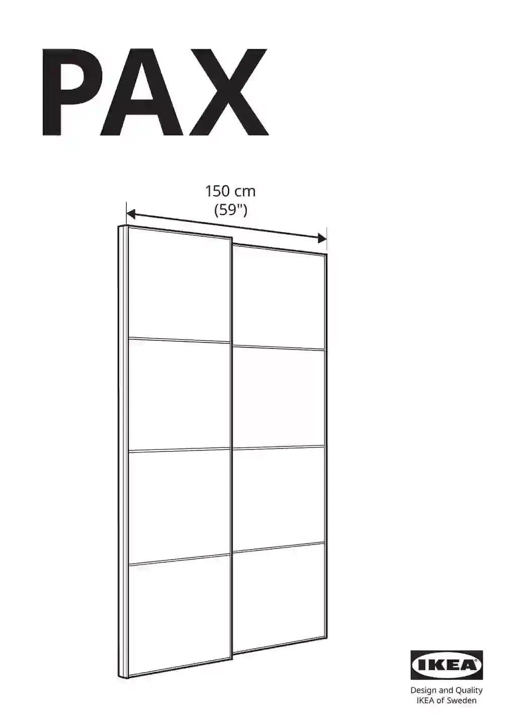IKEA PAX • AA-1807862-6