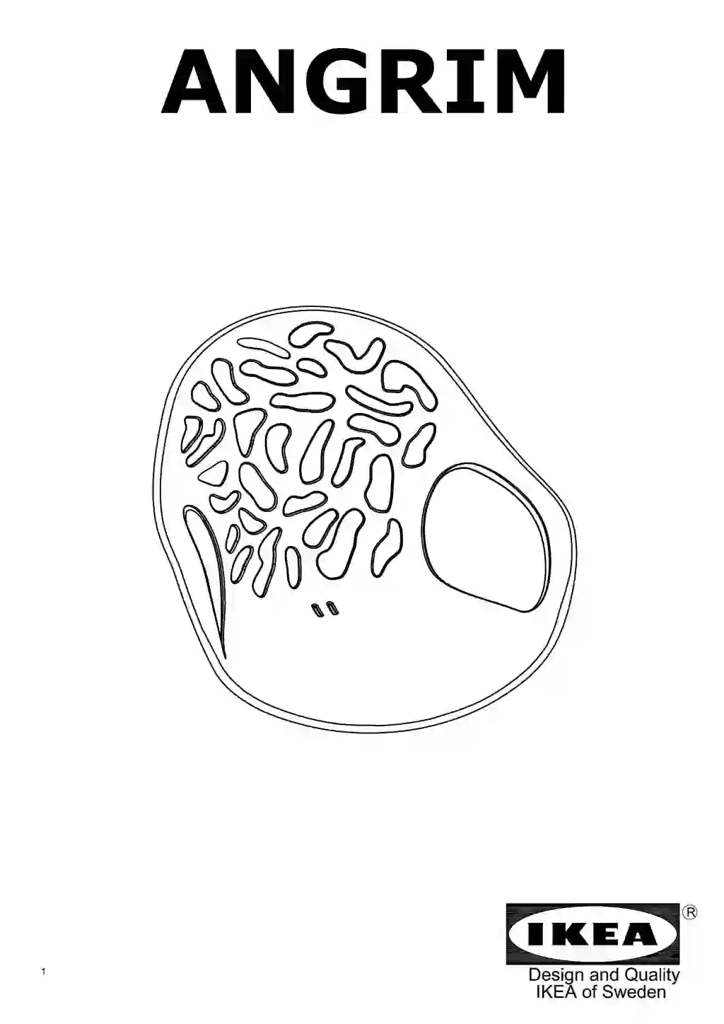 IKEA ANGRIM • AA-1979001-5