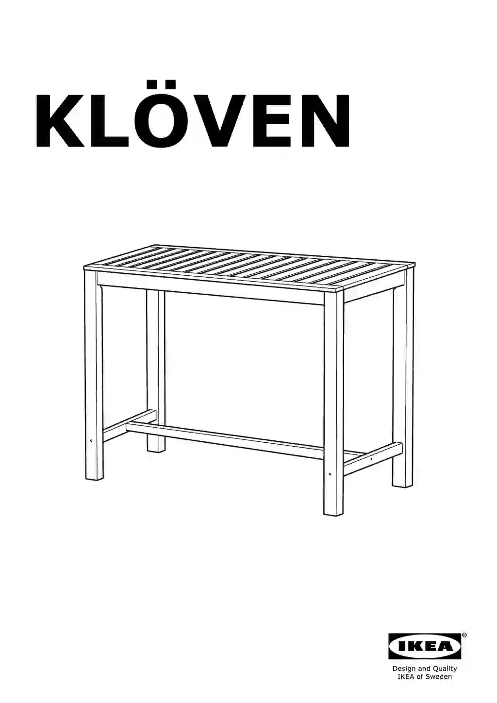 IKEA KLÖVEN • AA-2103852-2