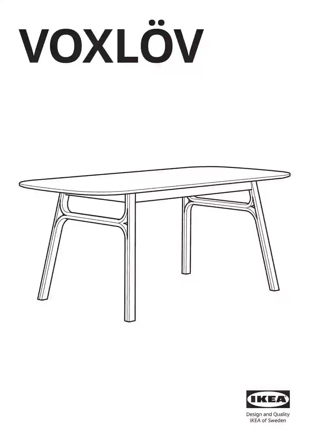 IKEA VOXLÖV • AA-2183661-2