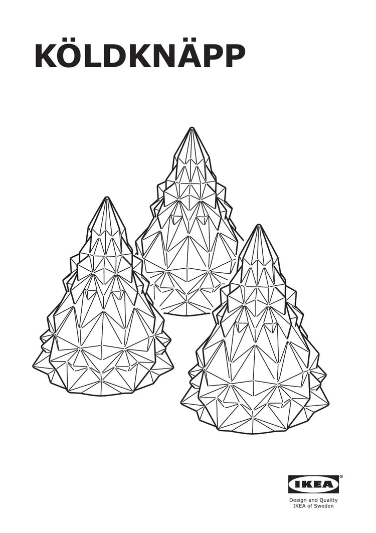 IKEA KÖLDKNÄPP • AA-2206672-1