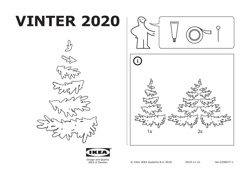 IKEA VINTER 2020 • AA-2208077-1