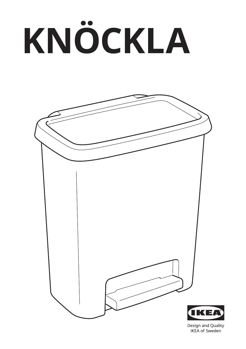 IKEA KNÖCKLA • AA-2291022-1