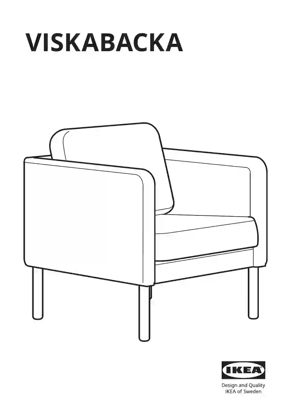 IKEA VISKABACKA • AA-2304255-1