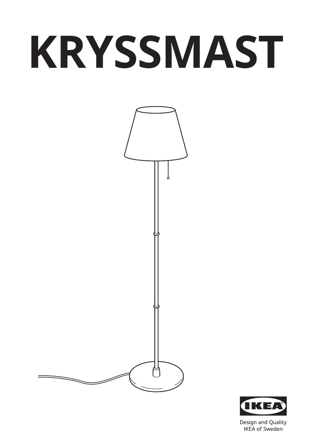 IKEA KRYSSMAST • AA-2353107-1