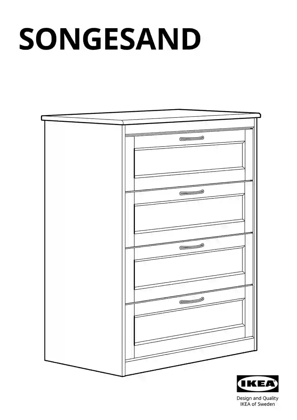 IKEA SONGESAND • AA-2407946-1