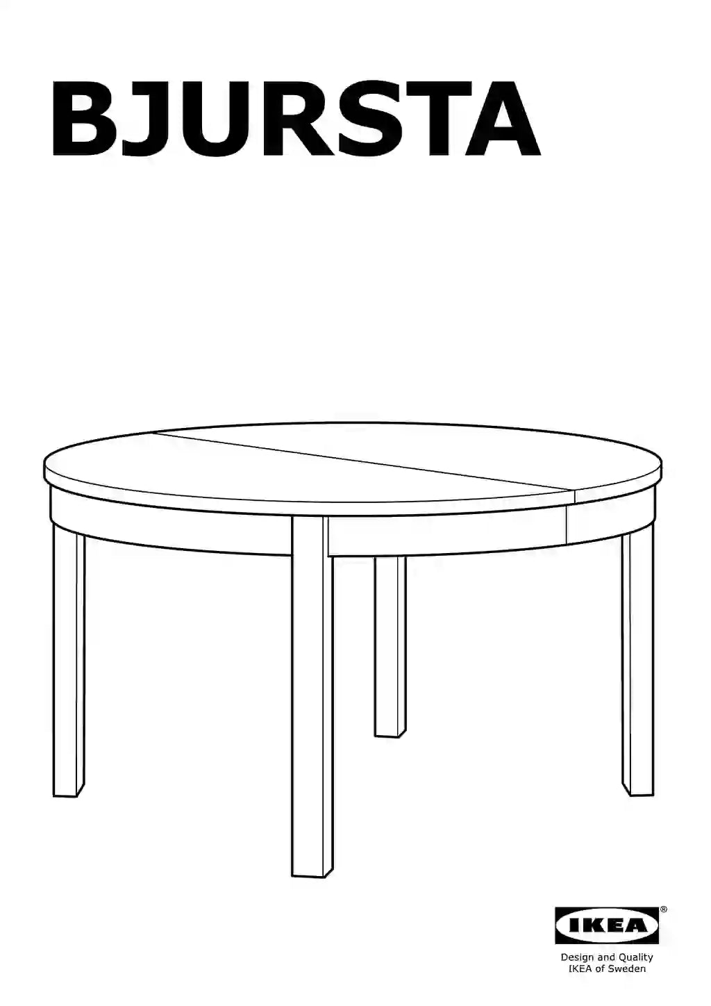 IKEA BJURSTA • AA-252943-11
