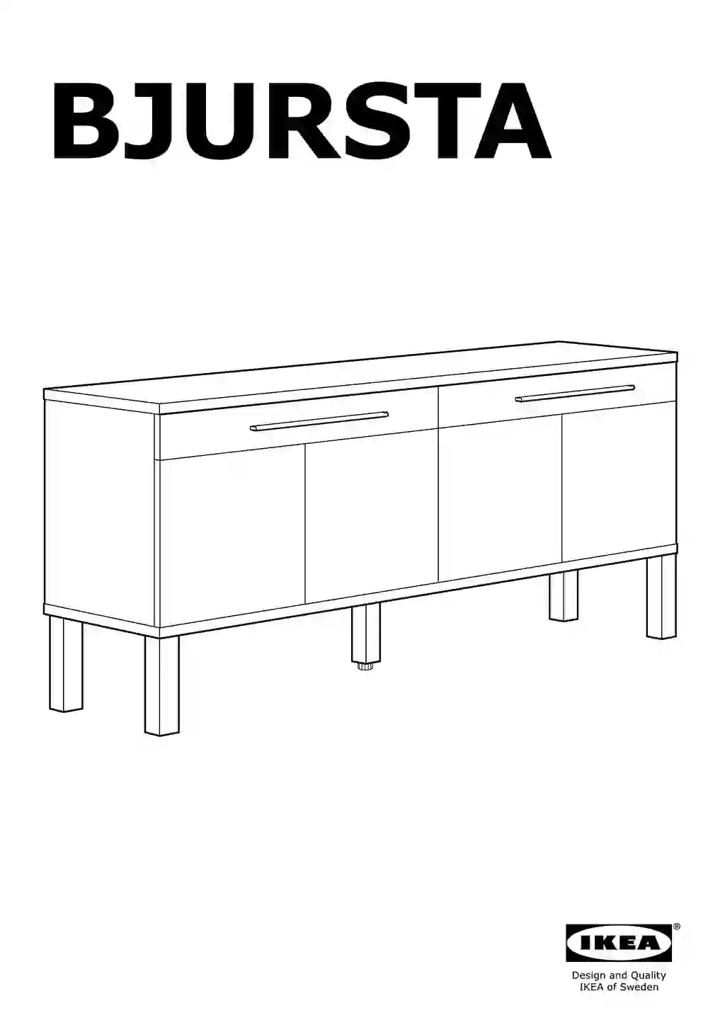 IKEA BJURSTA • AA-256647-11