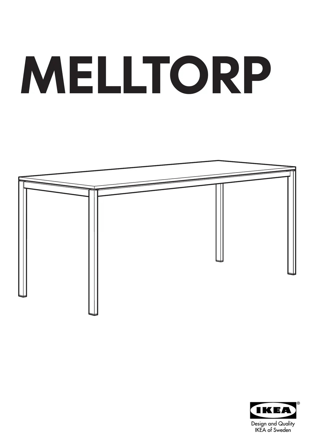 IKEA MELLTORP • AA-303737-2