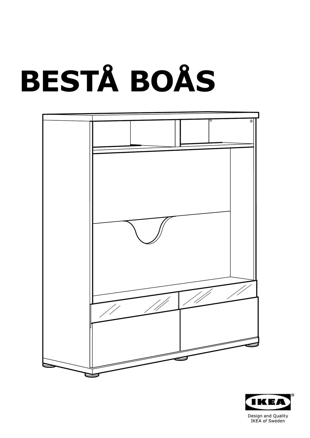 IKEA BESTA BOAS • AA-326647-10