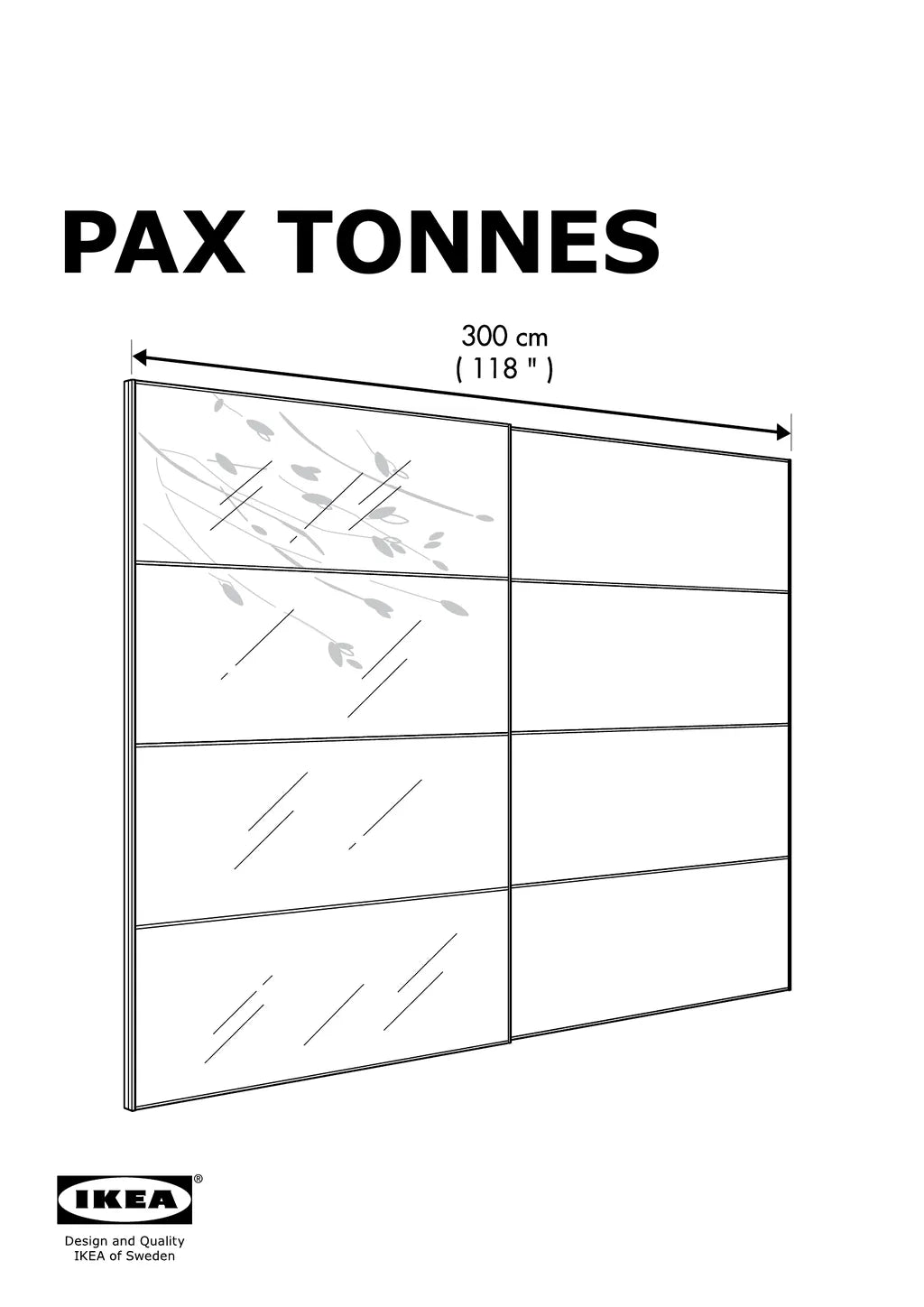 IKEA PAX TONNES • AA-386327-8