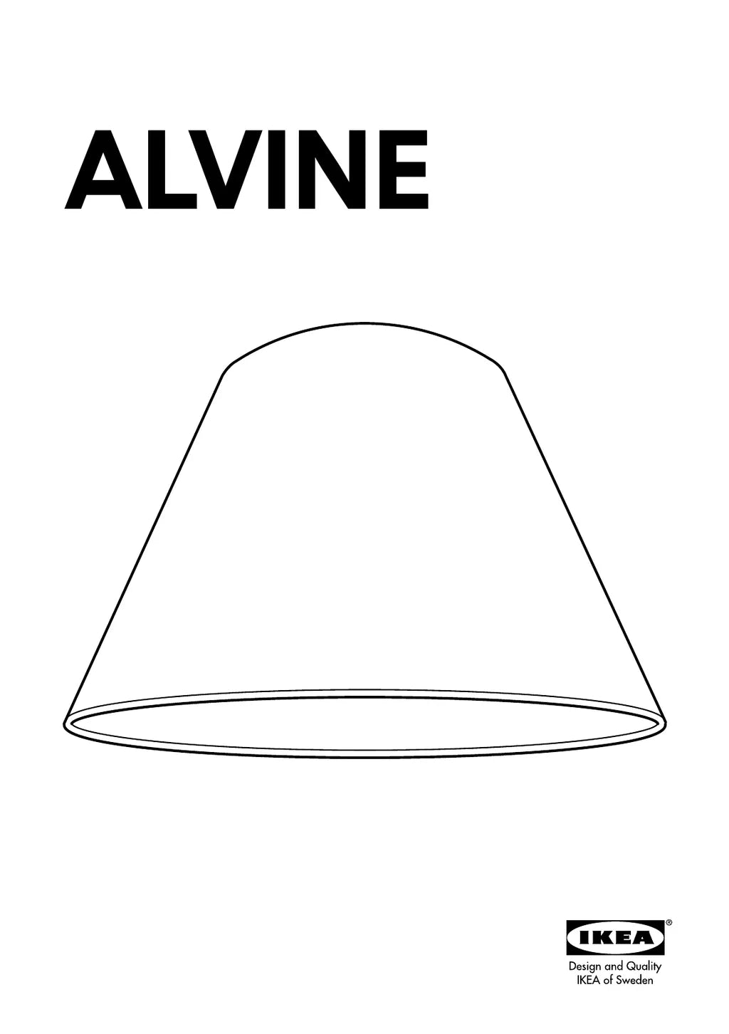 IKEA ALVINE • AA-447791-1