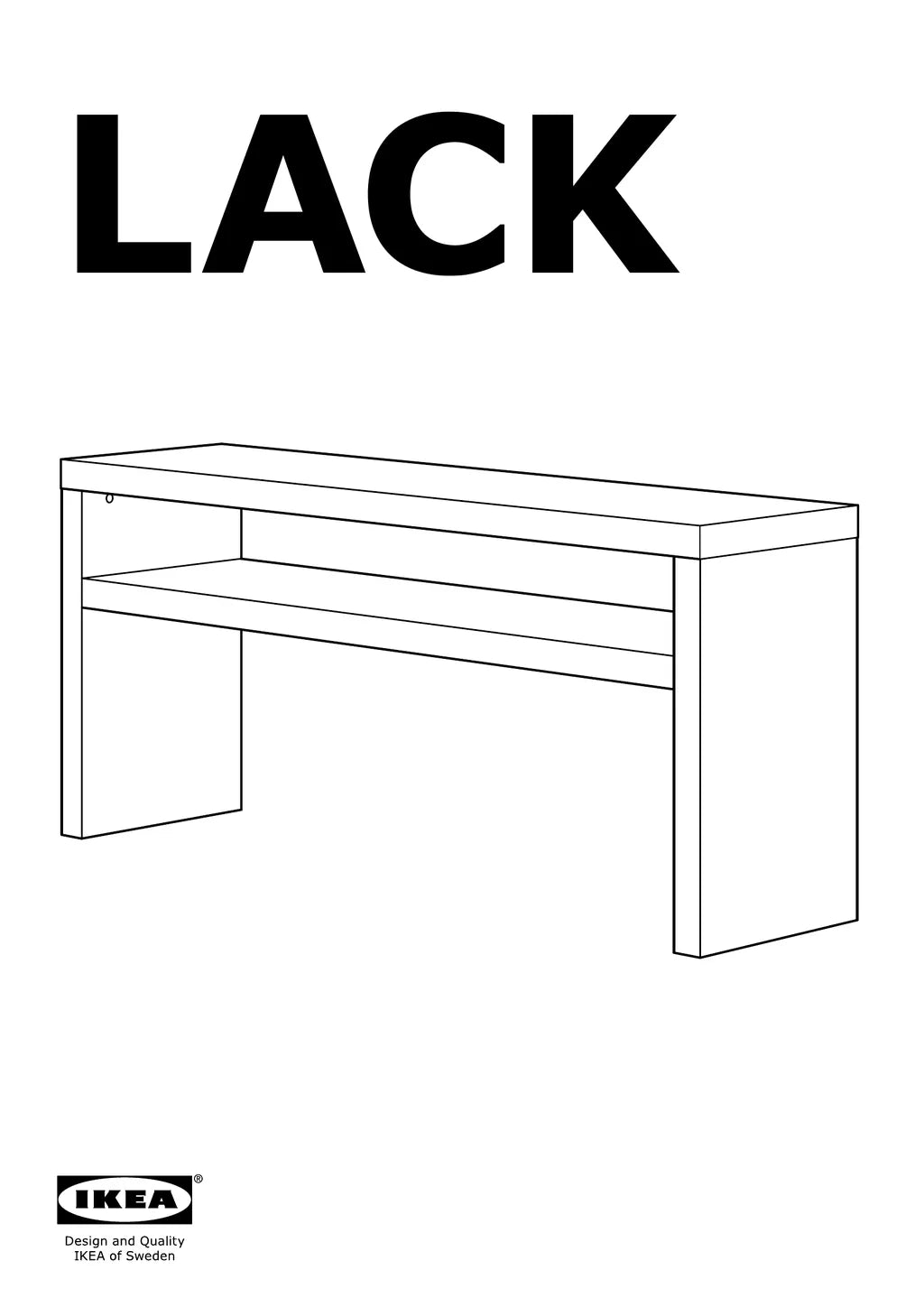 IKEA LACK • AA-492774-5