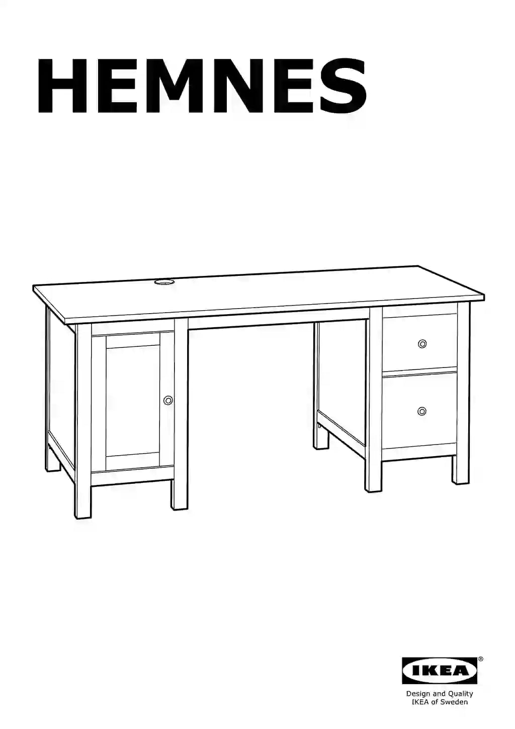 IKEA HEMNES • AA-505125-13