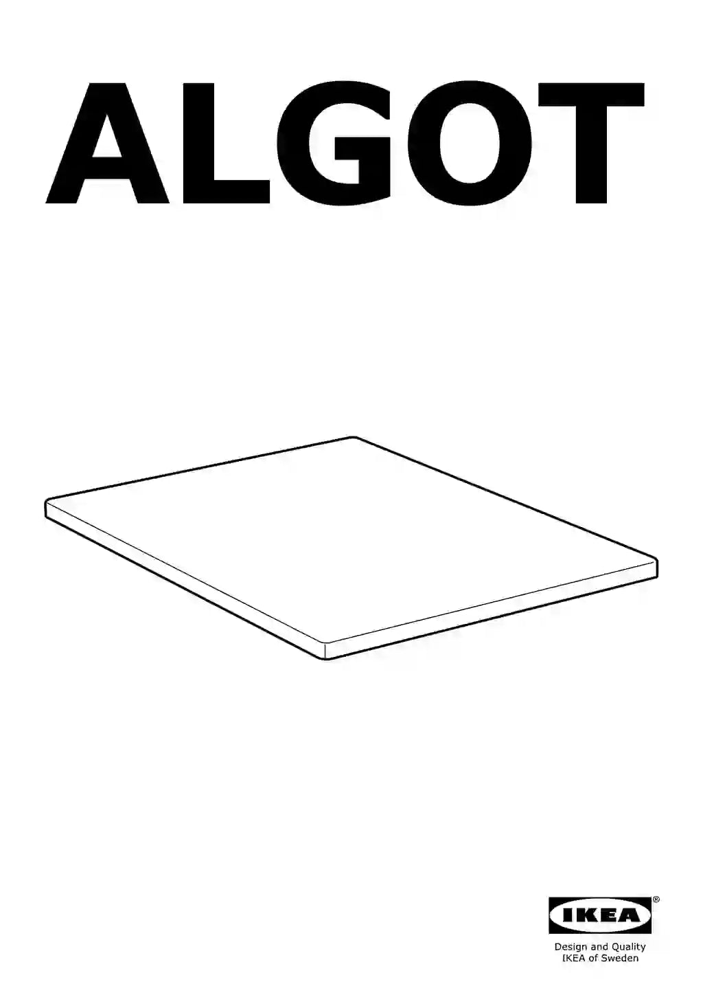 IKEA ALGOT • AA-591170-5