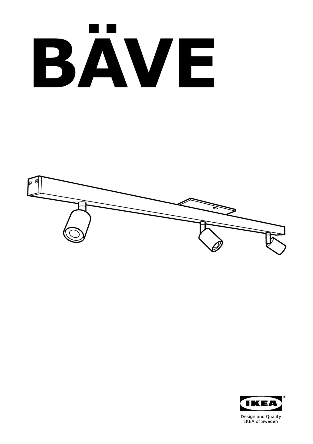 IKEA BAVE • AA-671555-3