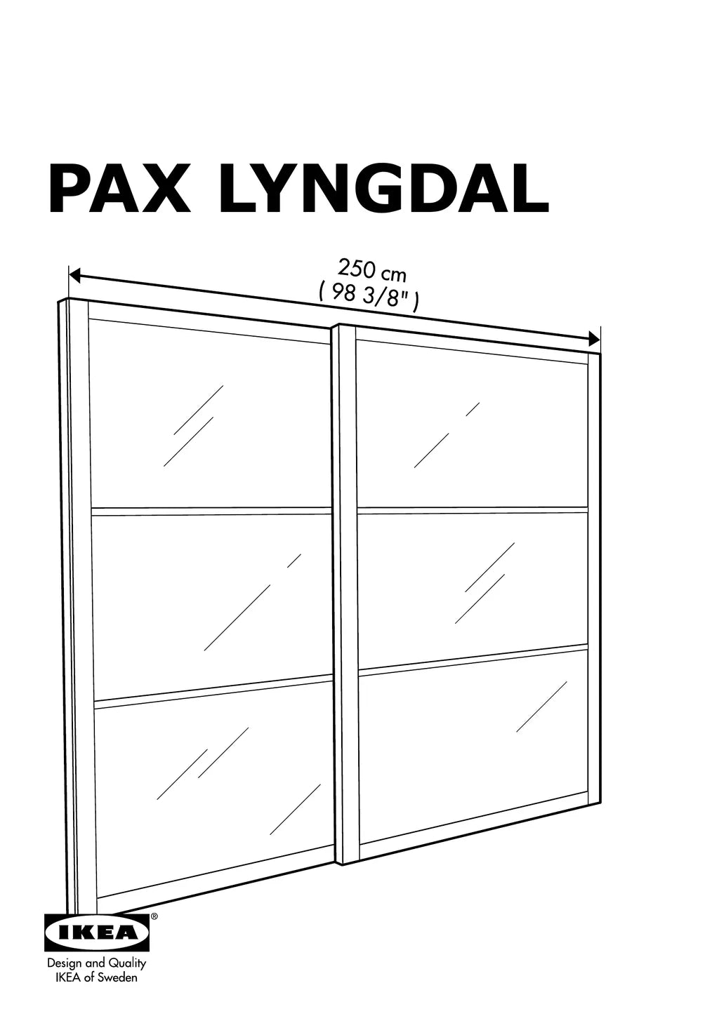 IKEA PAX LYNGDAL • AA-681076-2